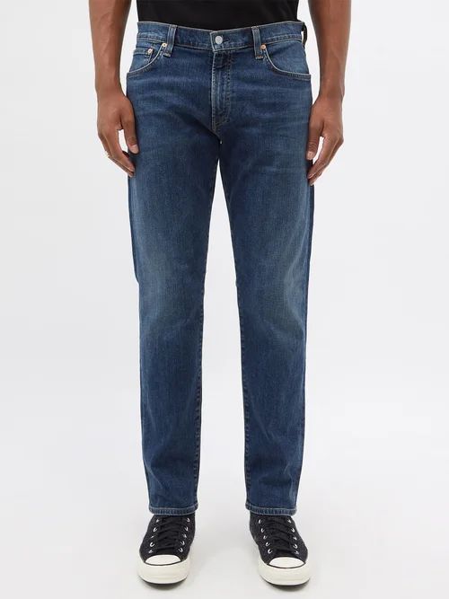 Adler Slim-leg Jeans - Mens - Blue