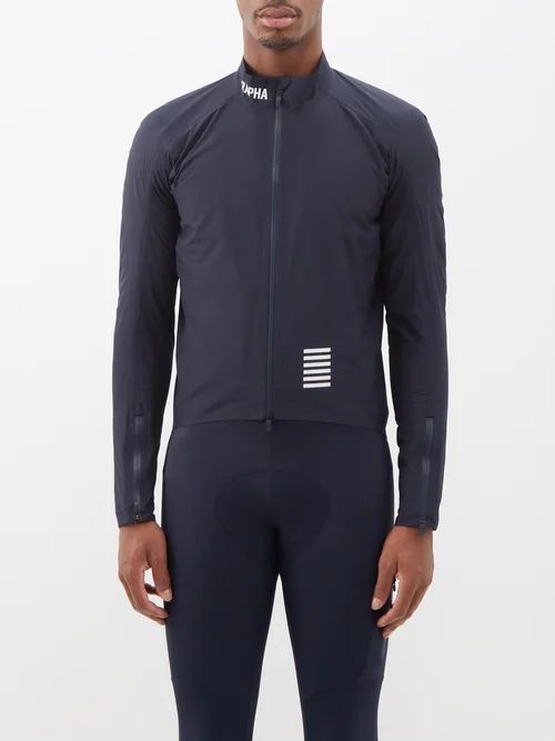 Pro Team Gore-tex Waterproof Cycling Jacket - Mens - Dark Navy
