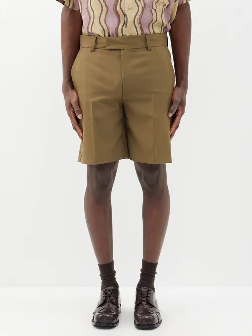 Sven Tailored Shorts - Mens - Khaki