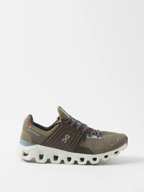 Cloudswift Mesh Trainers - Mens - Olive Green