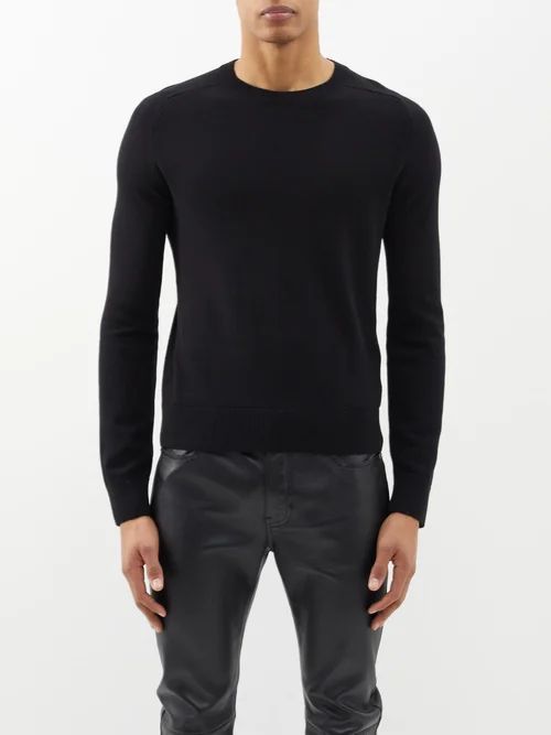 Cashmere Sweater - Mens - Black