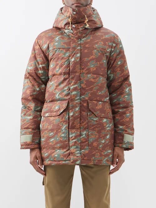 Camouflage Brooks Range Parka Jacket - Mens - Multi