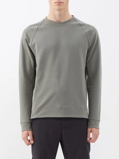 City Sweat Jersey Sweatshirt - Mens - Grey