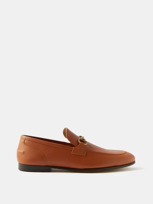 Jordaan Leather Loafers - Mens - Light Brown