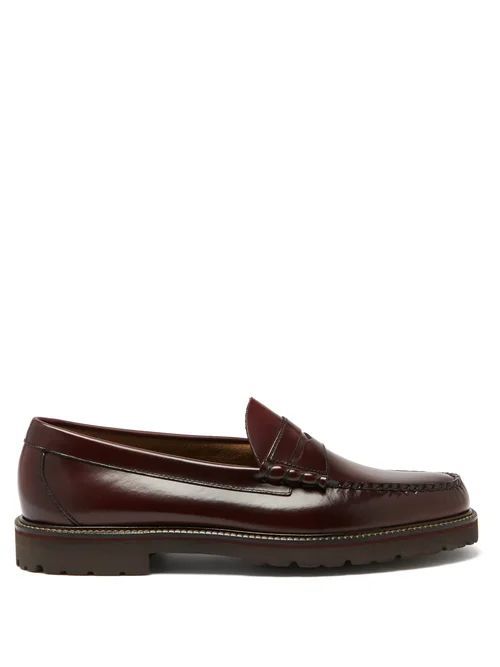 Weejuns 90s Larson Leather Penny Loafers - Mens - Burgundy