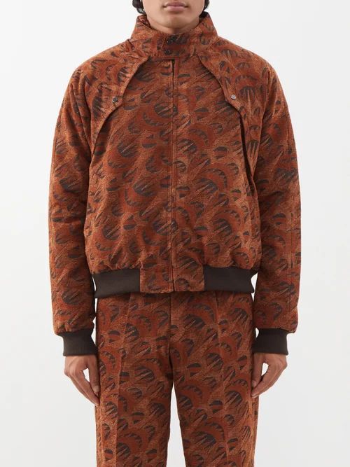 Ag Drizzler Bomber Jacket - Mens - Brown