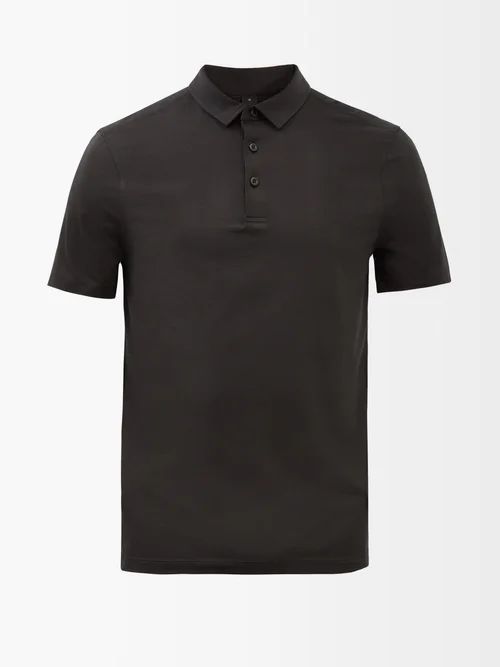 Evolution Jersey Polo Shirt - Mens - Black