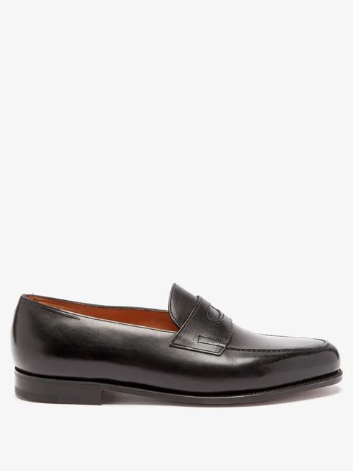 Lopez Penny Loafers - Mens - Black