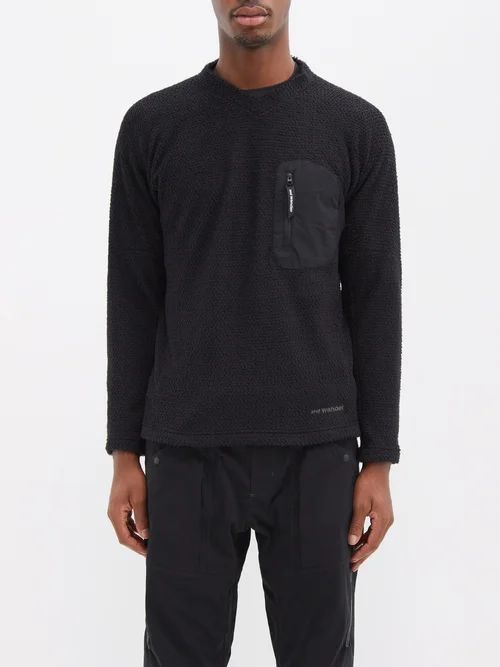 Alpha Direct Fleece Sweatshirt - Mens - Black