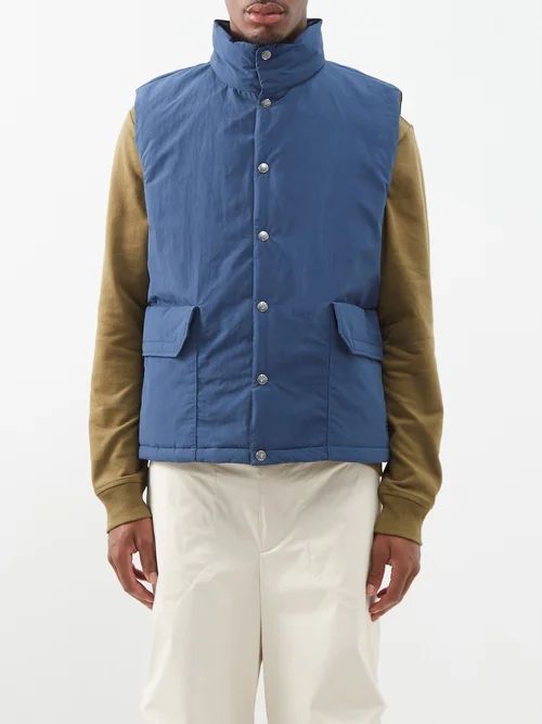 Thermoball Padded Gilet - Mens - Blue