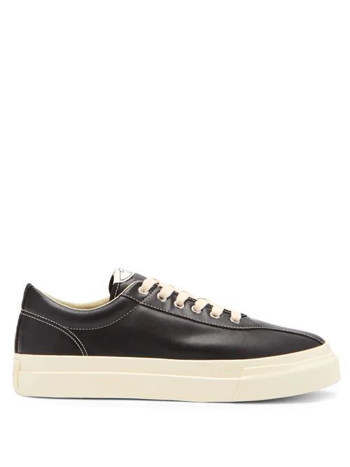 Stepney Workers Club - Dellow Leather Trainers - Mens - Black