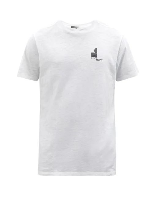 Zafferh Logo-print Organic-cotton Jersey T-shirt - Mens - White