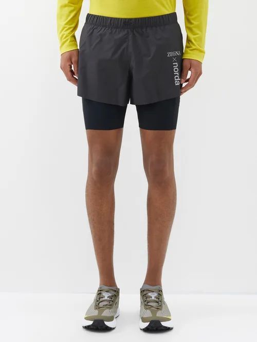 Use The Existing Ripstop Running Shorts - Mens - Black