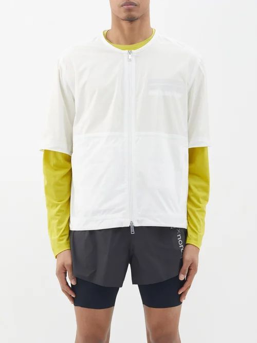 #usetheexisting Technical Zipped Top - Mens - White