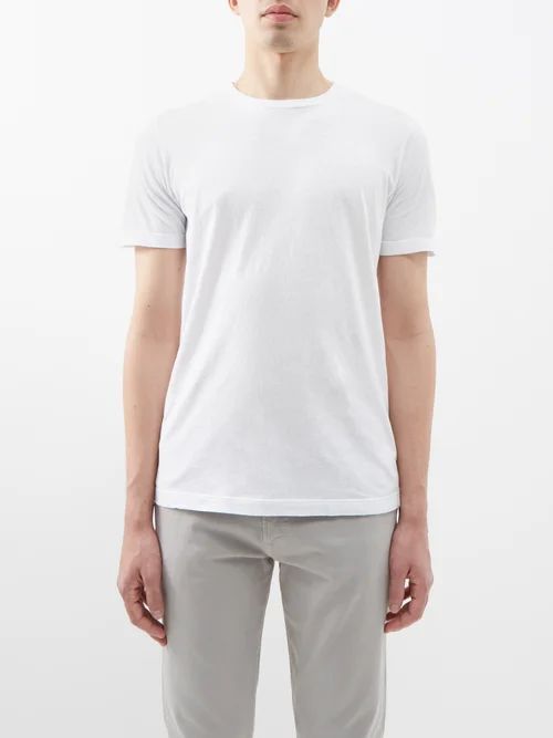 Everyday Recycled-cotton T-shirt - Mens - Off White