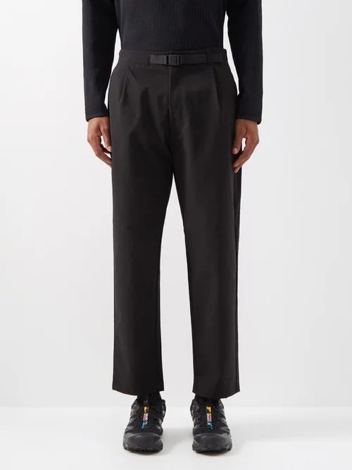 One Truck Stretch-shell Trousers - Mens - Black
