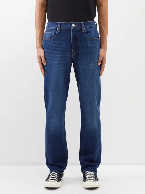 Burroughs Straight-leg Jeans - Mens - Blue