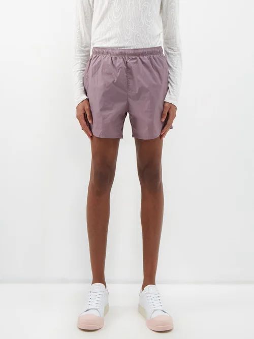 Drape Technical Shorts - Mens - Lilac