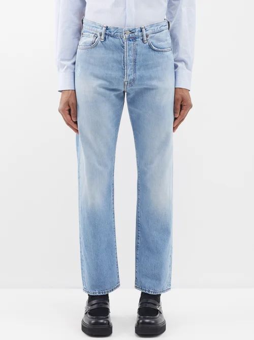 1996 Relaxed-leg Jeans - Mens - Blue