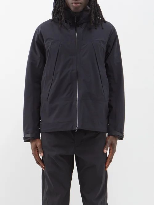 Pertex Shieldair All Weather Hooded Jacket - Mens - Black