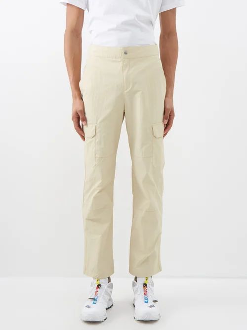 78 Canvas Cargo Trousers - Mens - Beige