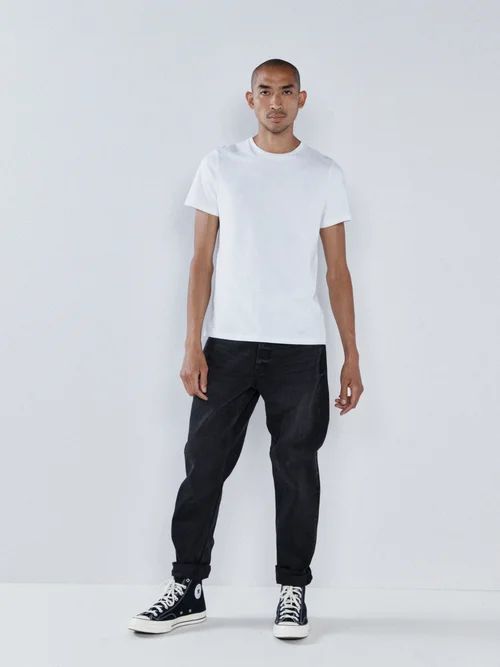 Dip Organic-cotton Skinny-leg Jeans - Mens - Black