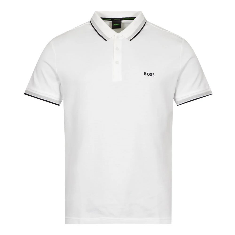 Athleisure Paddy Polo Shirt - White