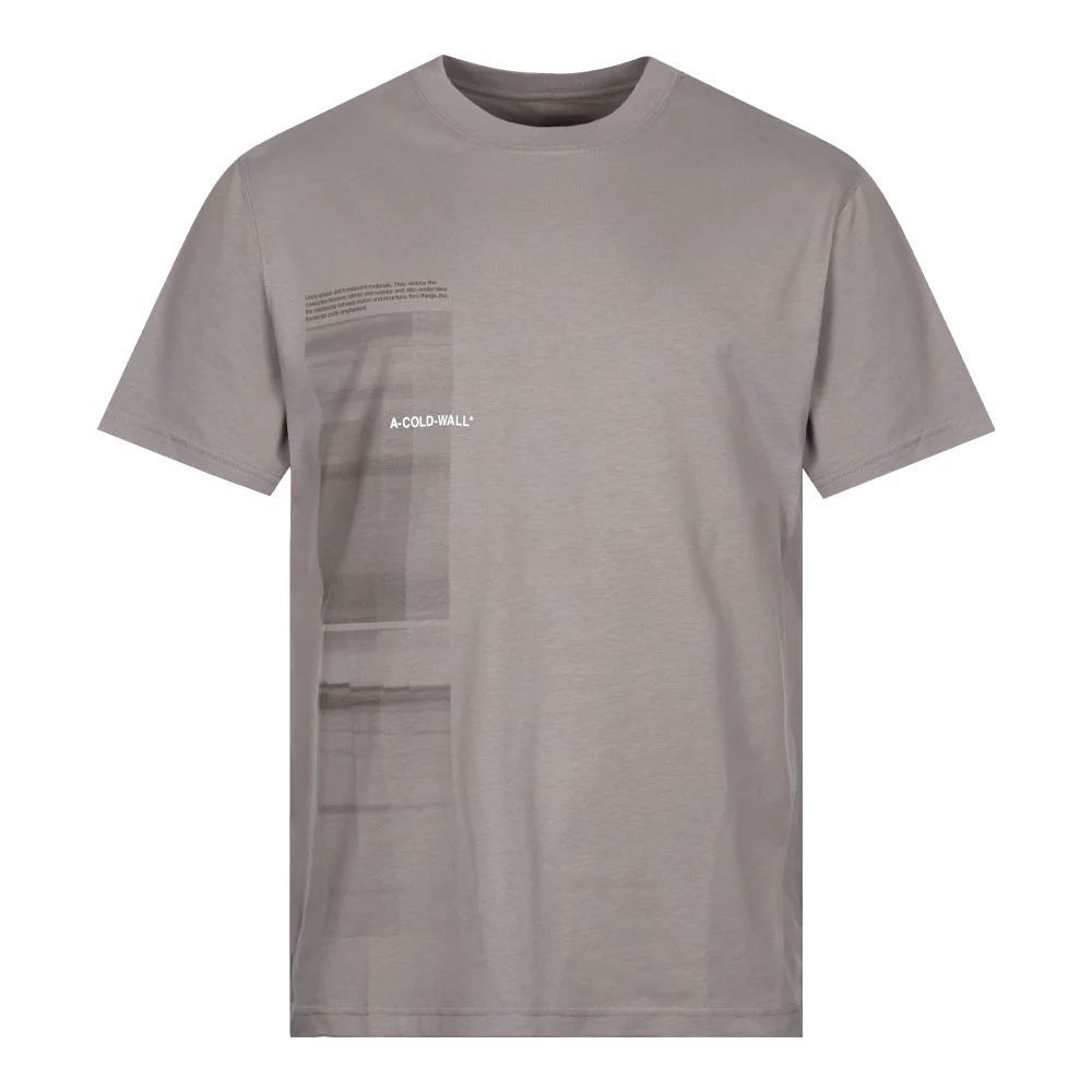 Diffusion Graphic T-Shirt - Mid Grey