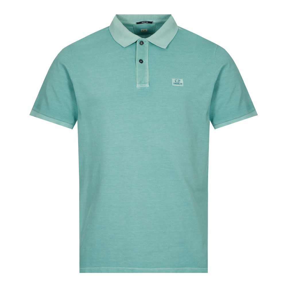 24/1 Polo Shirt - Mineral Blue