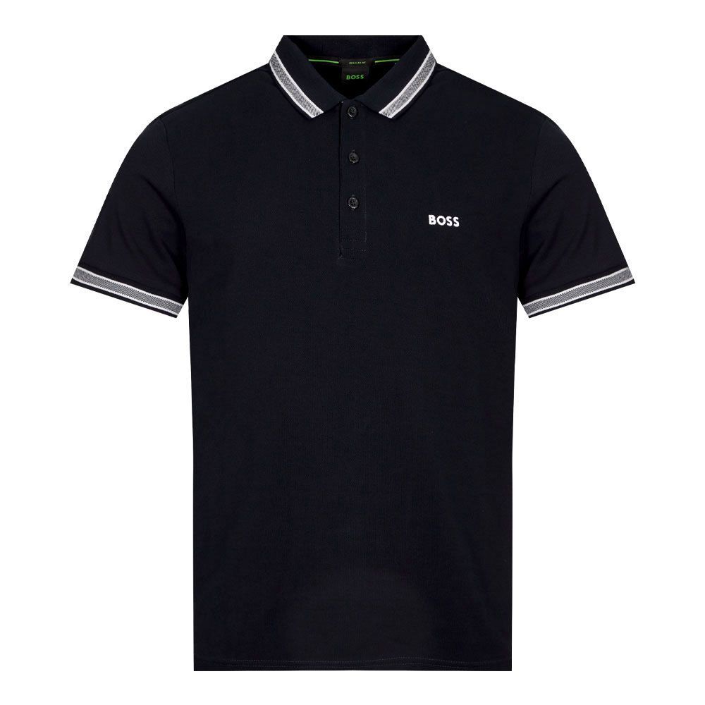 Athleisure Paddy Polo Shirt - Black
