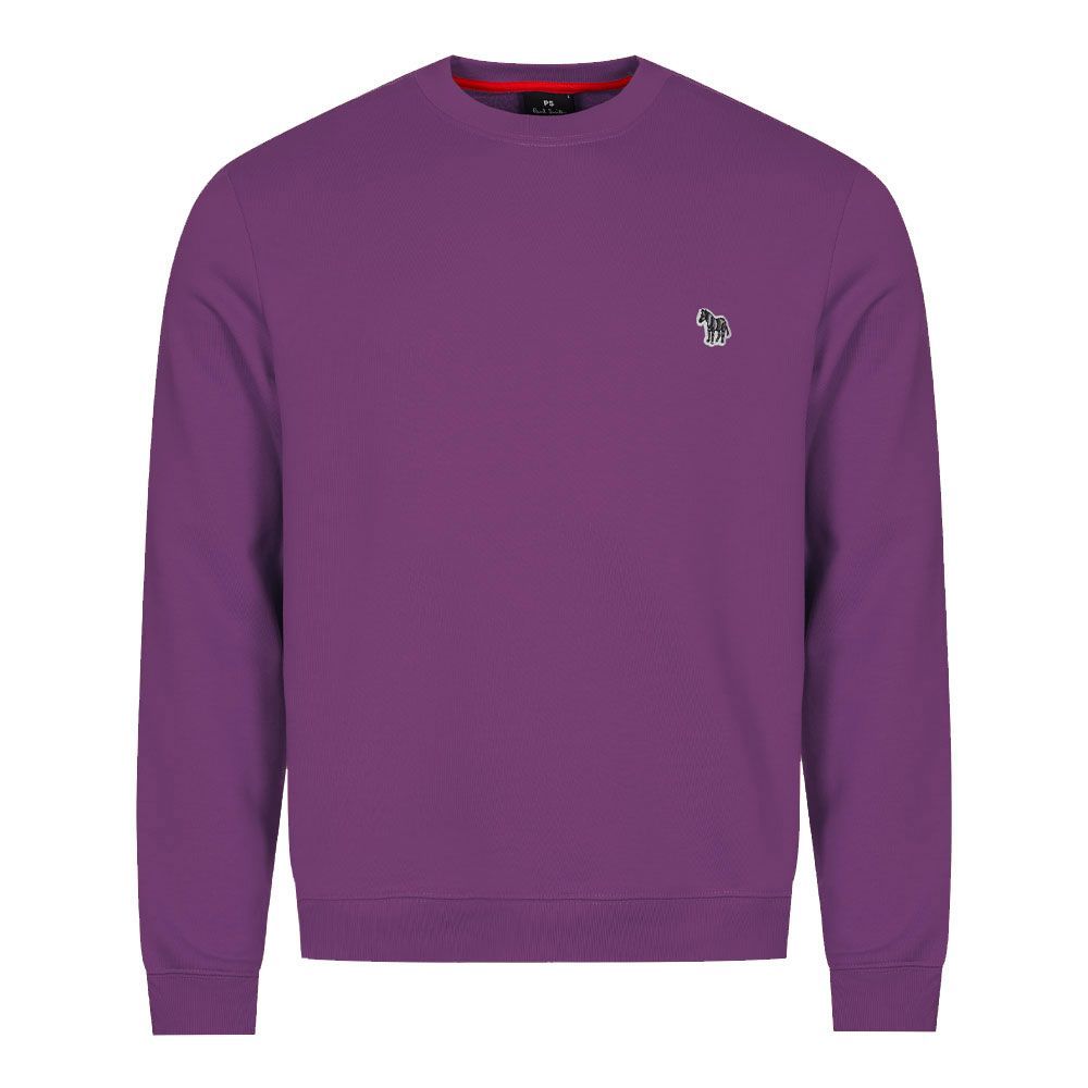 Zebra Sweatshirt - Purple