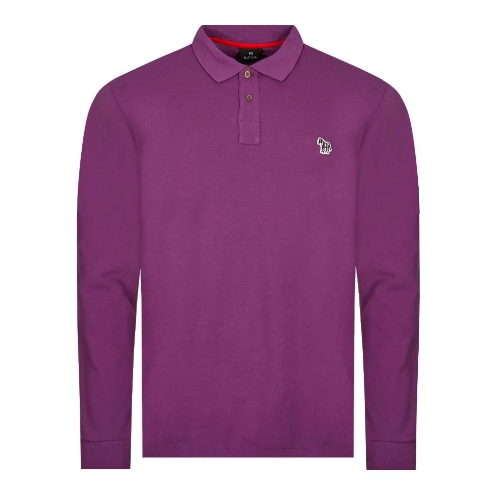 Zebra Polo Shirt - Purple