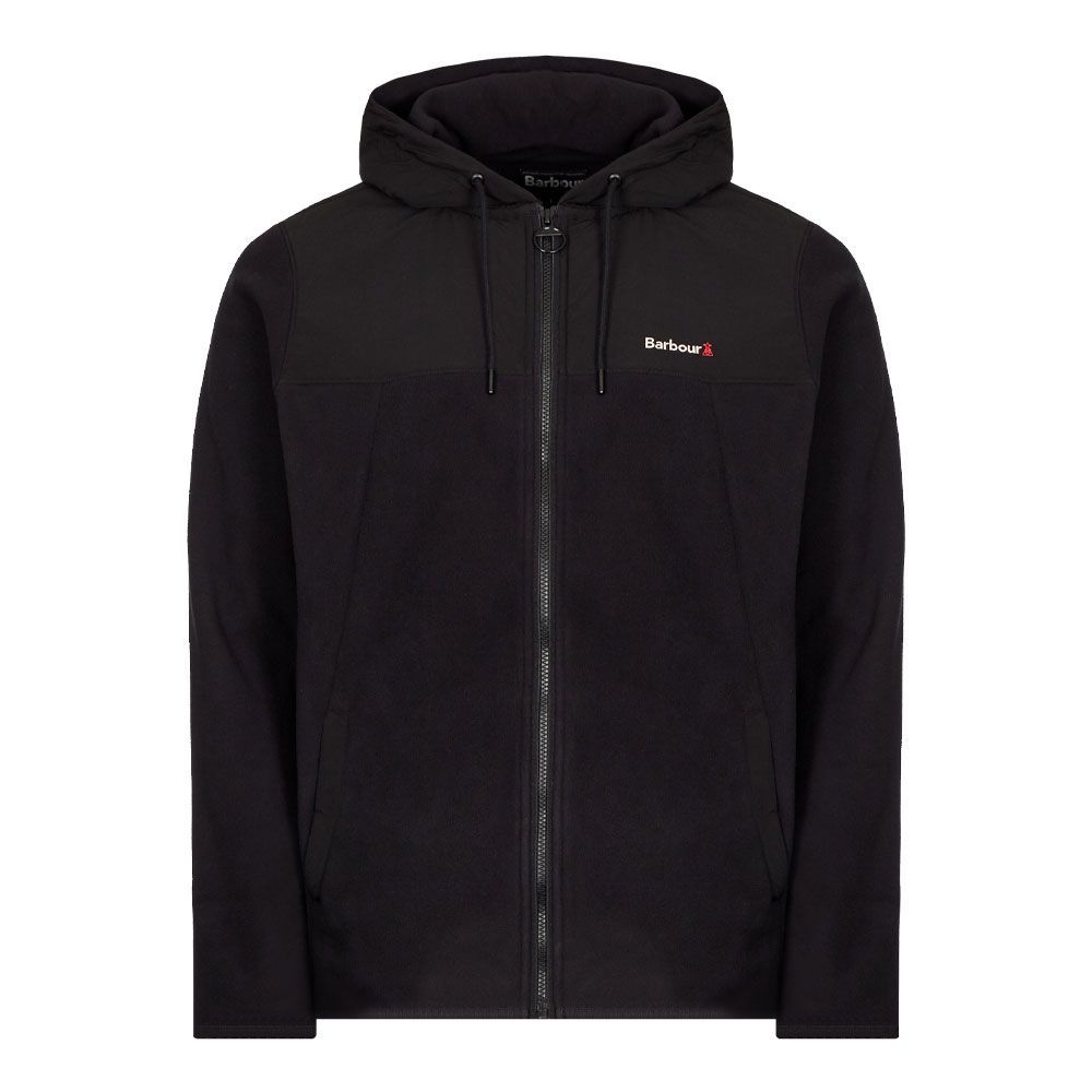 Penine Fleece Hoodie - Black