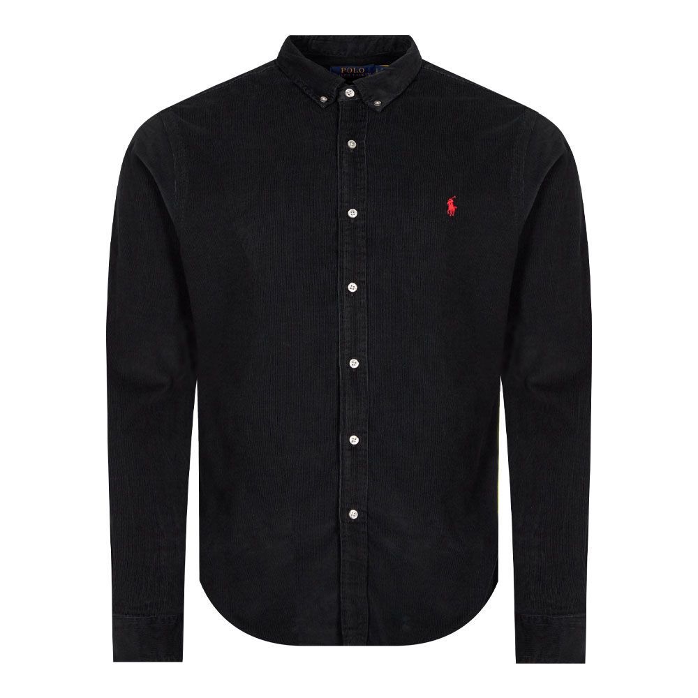 Cord Shirt - Polo Black