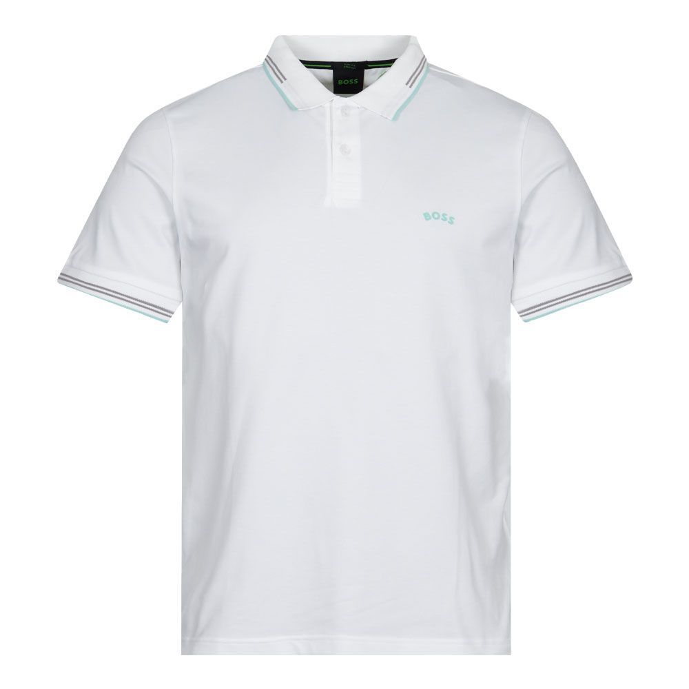 Paul Curved Polo Shirt - Natural