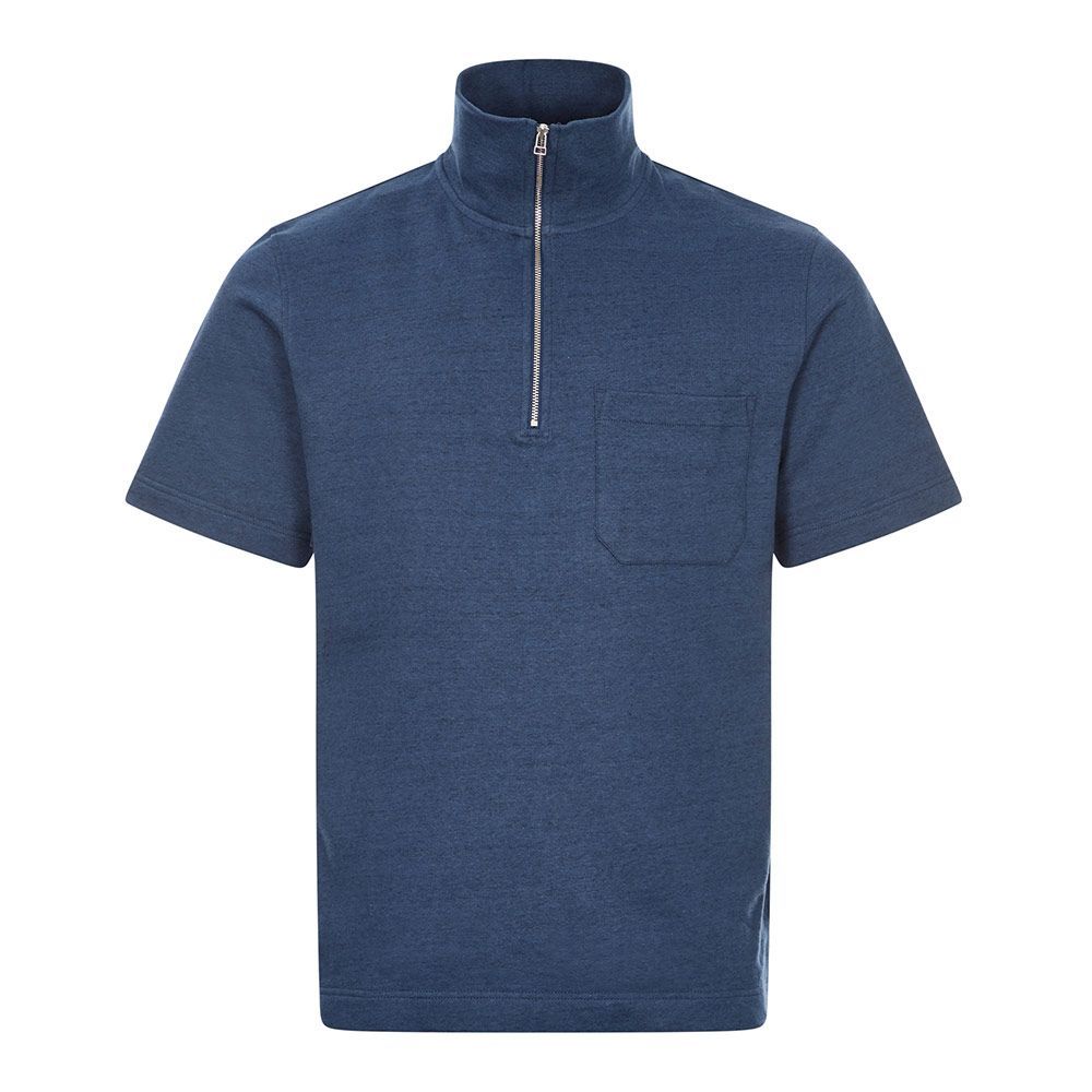 Jorn Half Zip Polo Shirt - Deep Teal