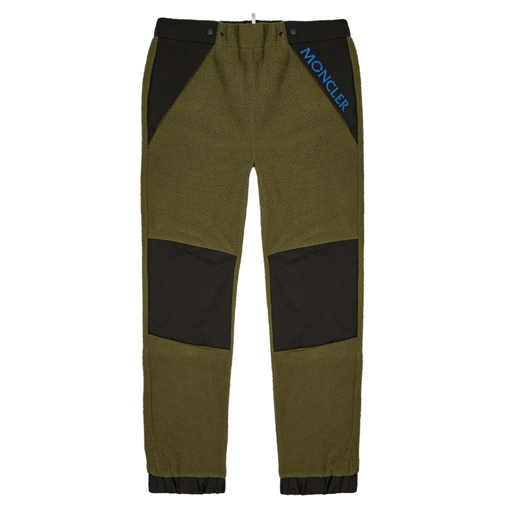 Fleece Trousers - Green / Black
