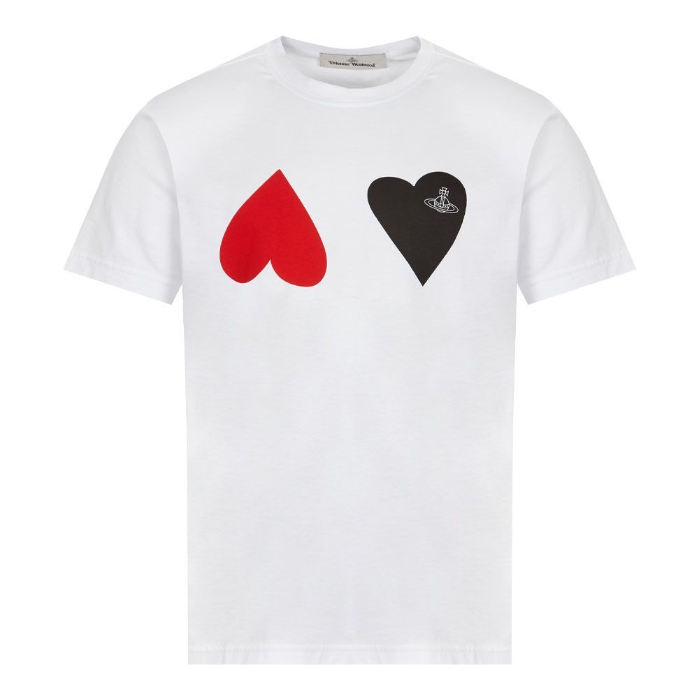 Classic Hearts T-Shirt - White