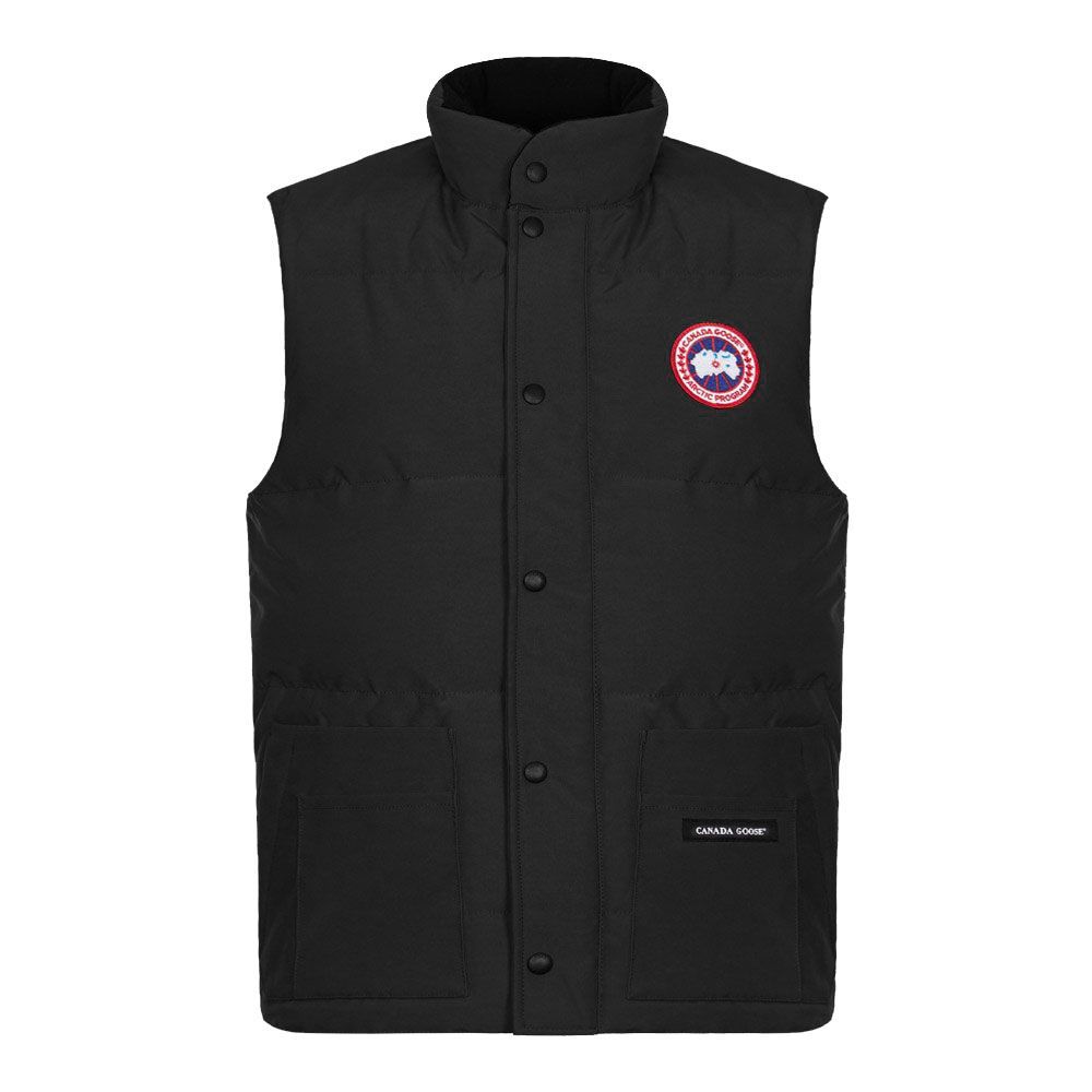 Freestyle Crew Vest- Black