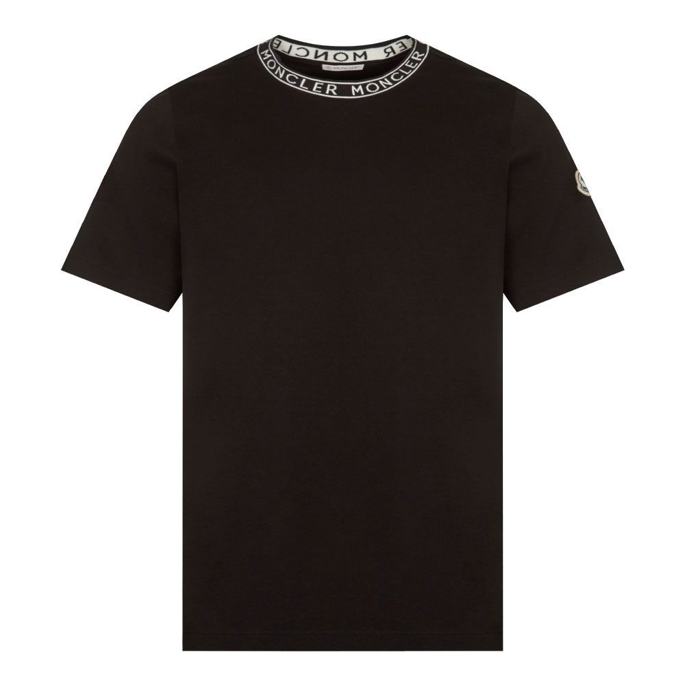 Neck Logo T-Shirt - Black