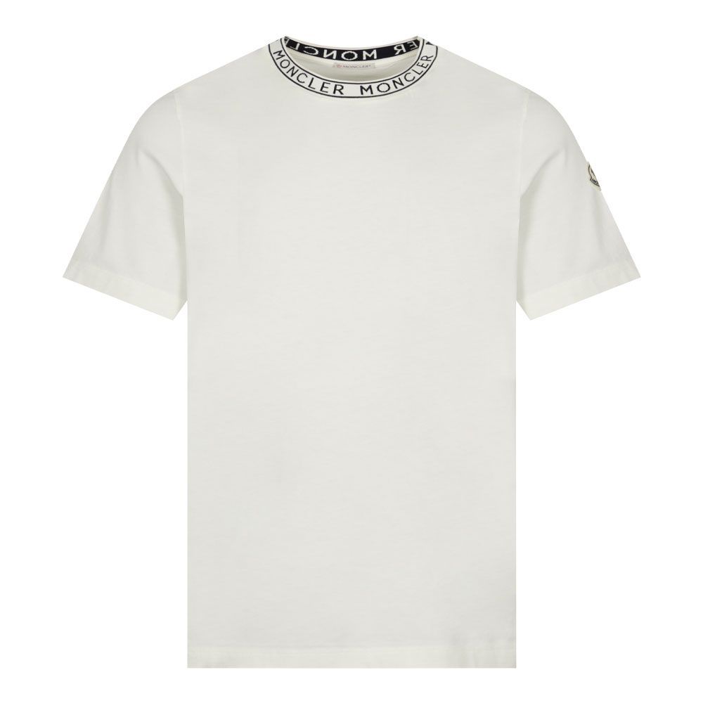 Neck Logo T-Shirt - White