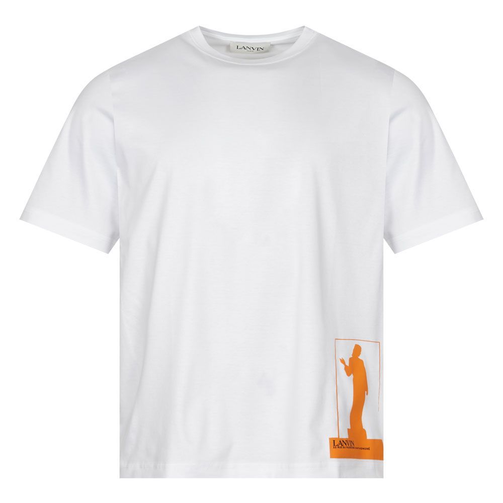 Print T-Shirt - Optic White