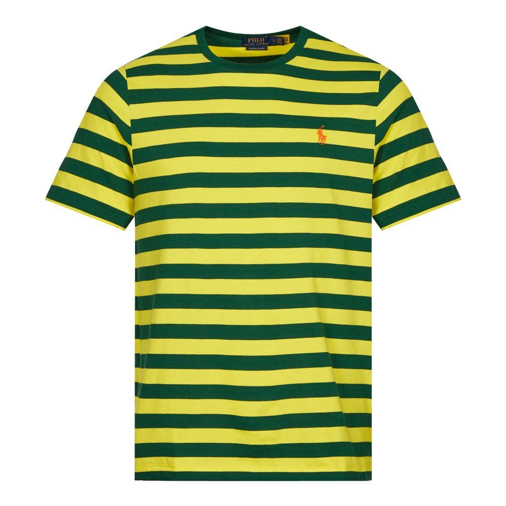 Stripe T-Shirt - Lemon Crush / New Forest