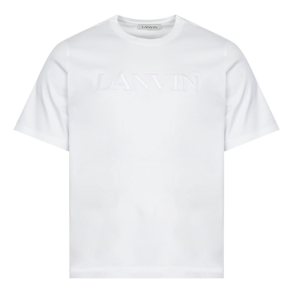 Tonal Logo T-Shirt - Optic White