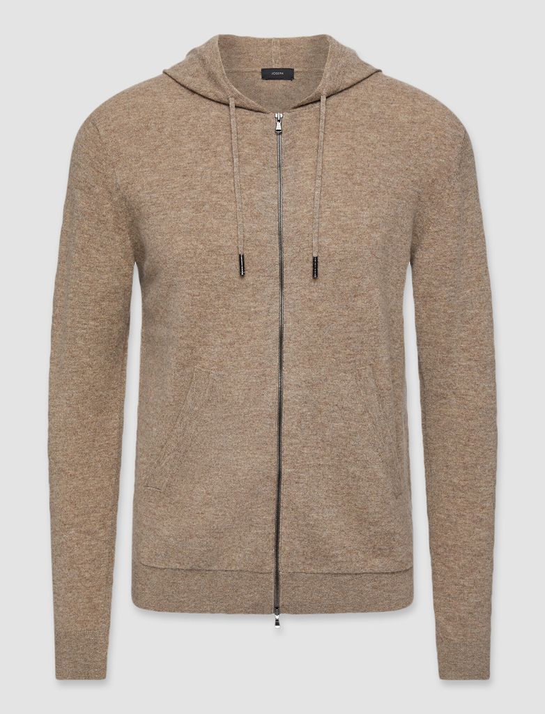 Pure Cashmere Knit Hoodie