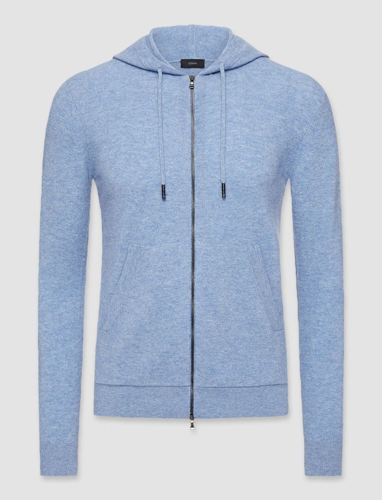 Pure Cashmere Knit Hoodie