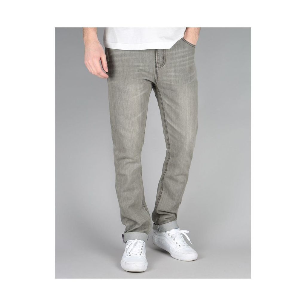 Route One Skinny Denim Jeans - Old Washed Grey (28)