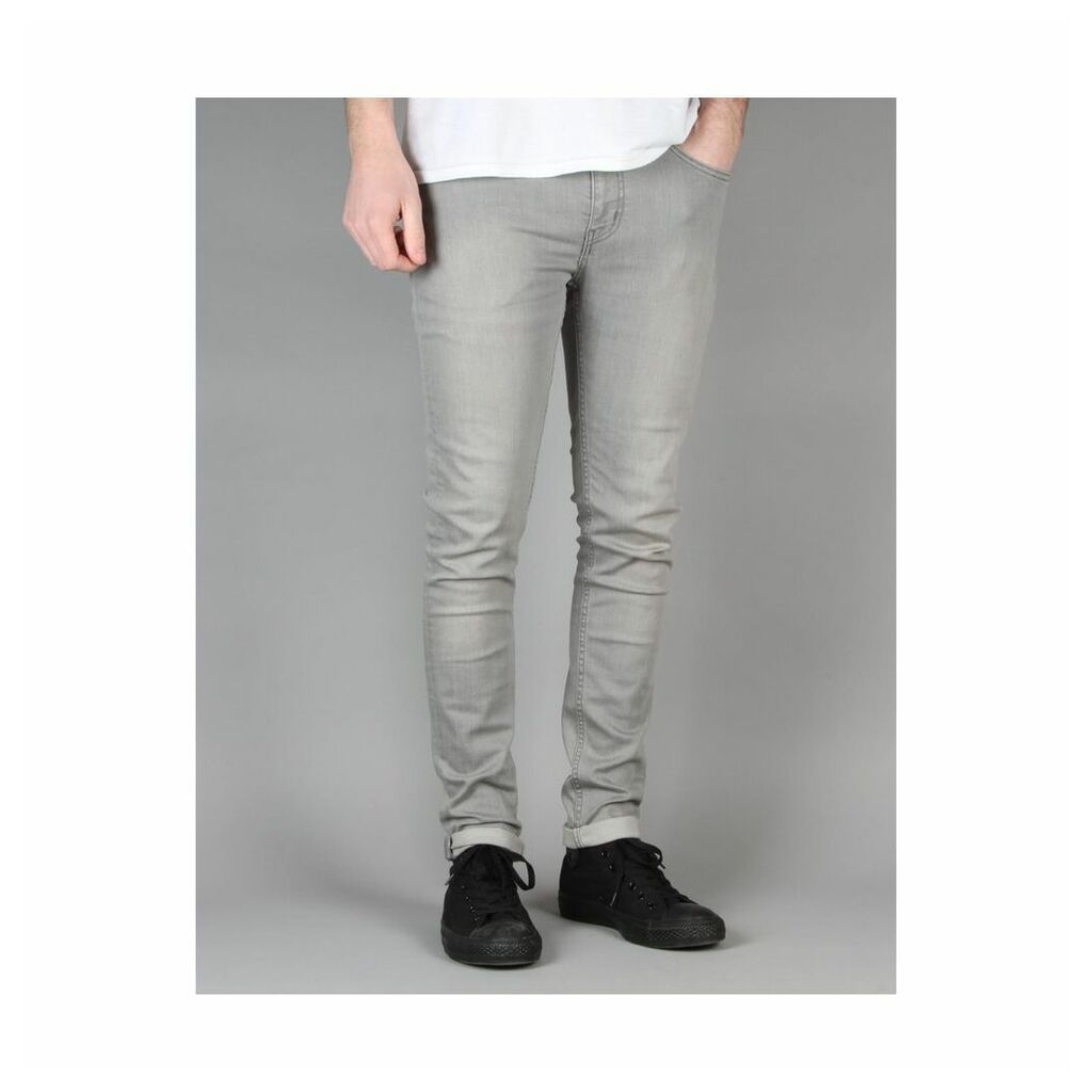 Route One Super Skinny Denim Jeans - Washed Grey (36)