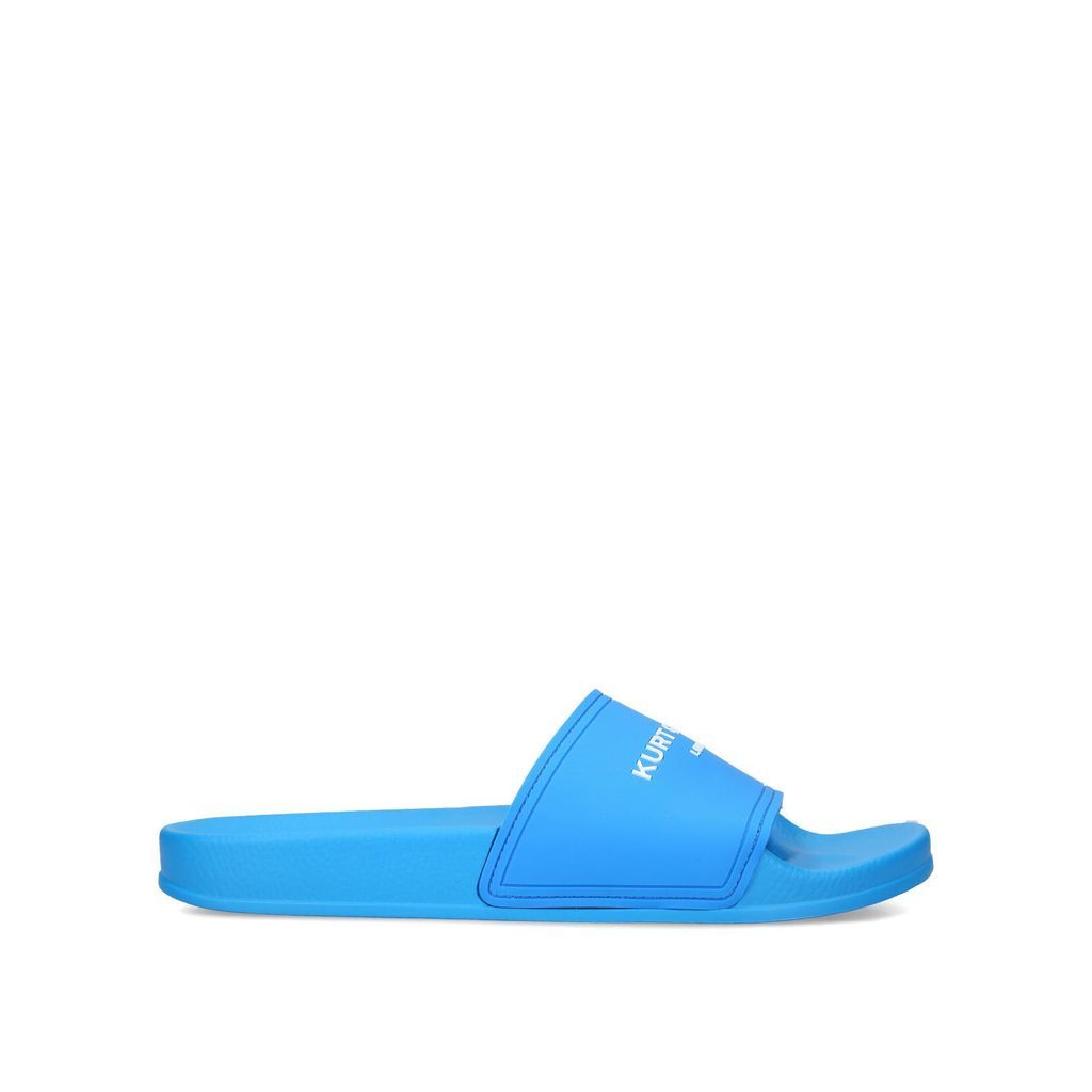 Men's Slider Sandals Blue Pool Slider