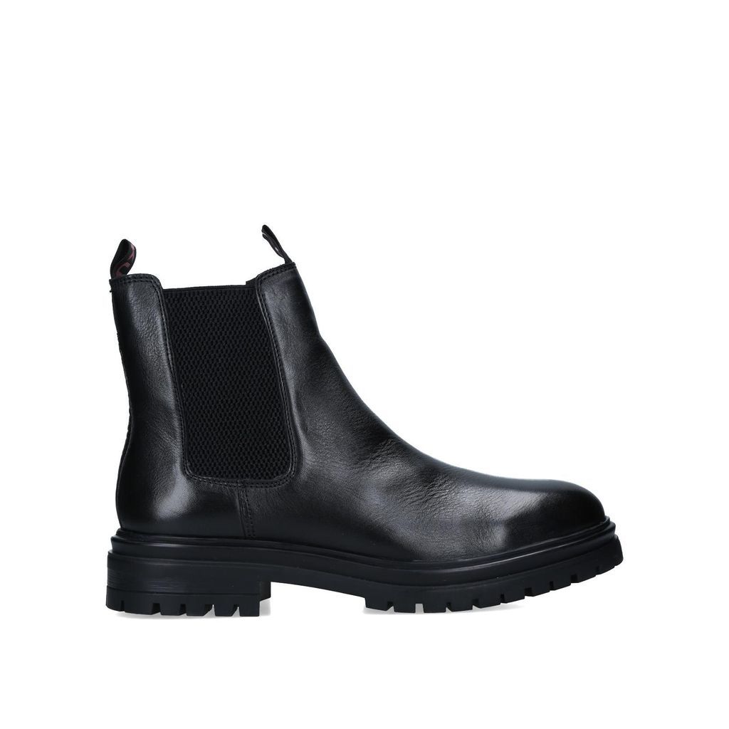 Men's Chelsea Boots Black Leather Legion